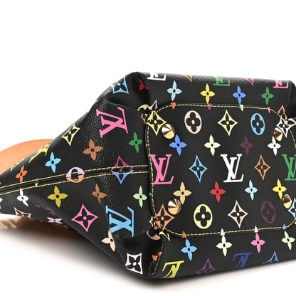 Louis Vuitton Monogram Multicolor Annie MM Black 8 of 9