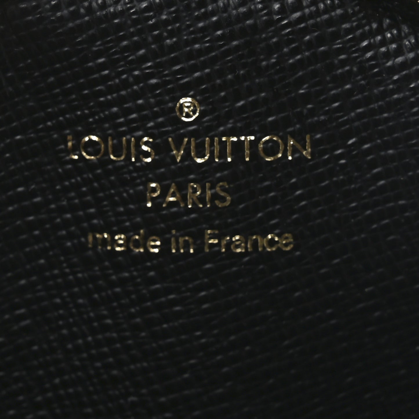 Reverse Monogram Multi Pochette Accessories Bandouliere Shoulder Strap Black