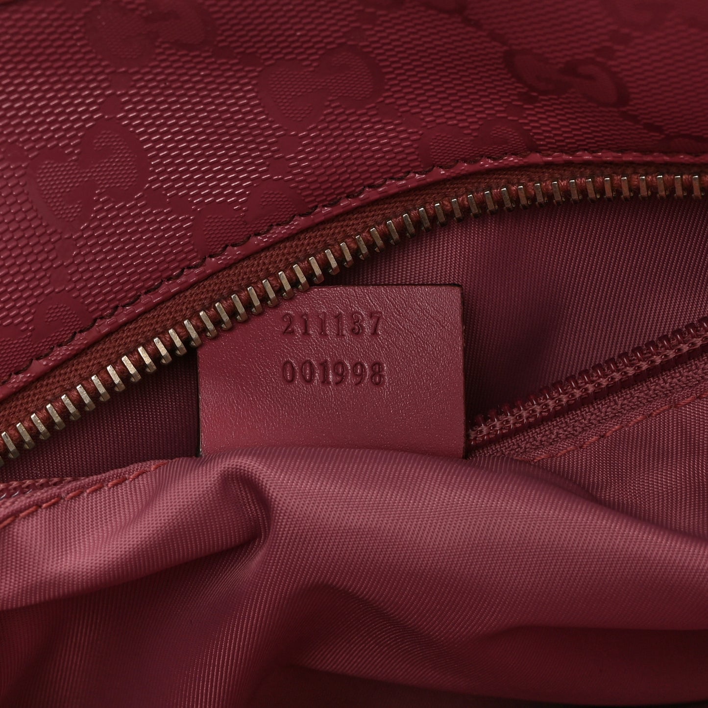 Imprime Monogram Medium Zippered Shopping Tote Pink