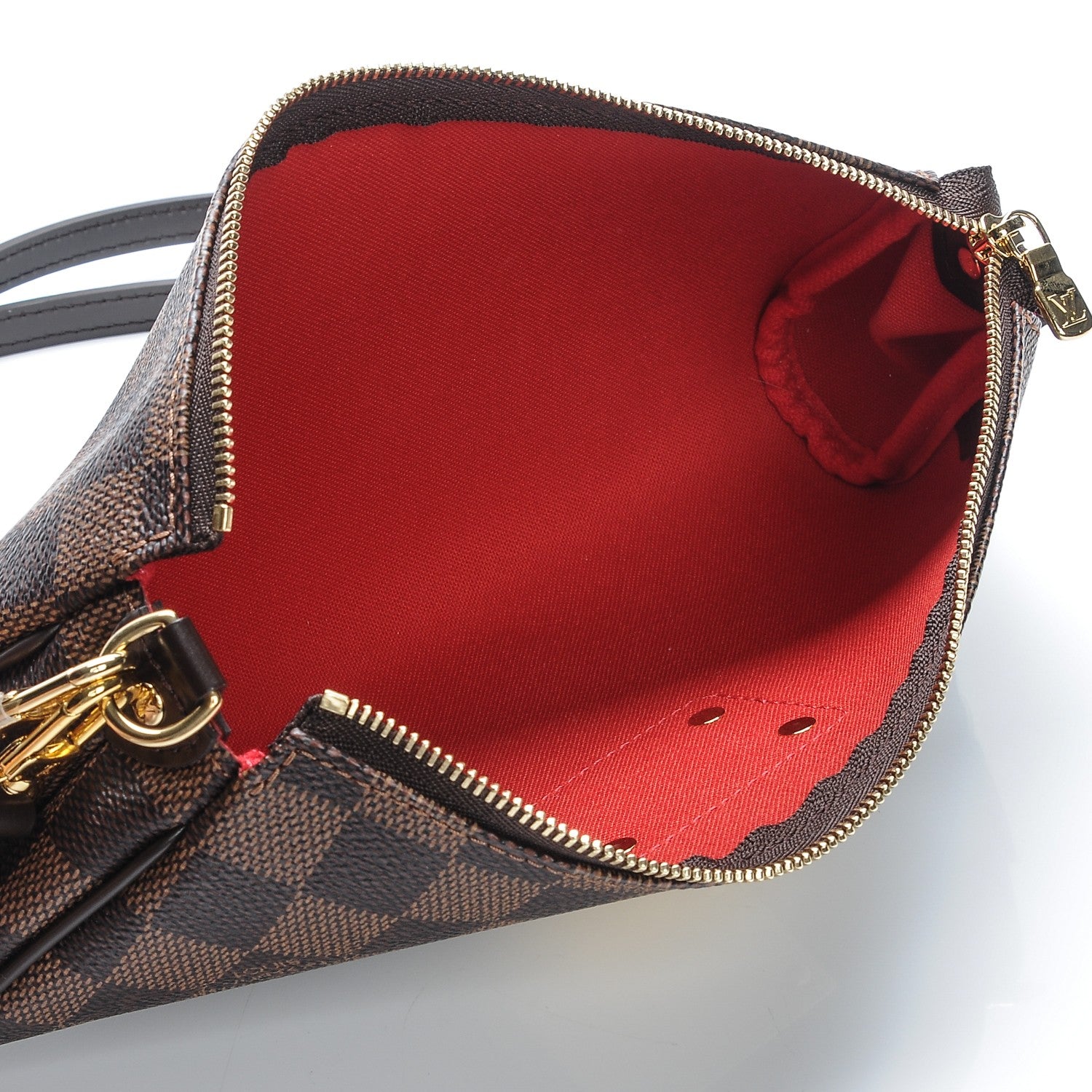 Louis Vuitton Damier Ebene Eva Clutch 6 of 7