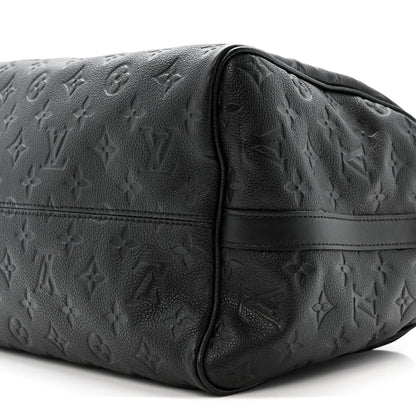 Louis Vuitton Empreinte Monogram Speedy Soft 30 Black 10 of 11