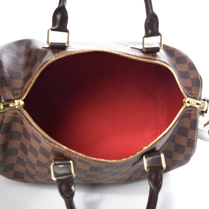 Louis Vuitton Damier Ebene Speedy Bandouliere 30 5 of 11