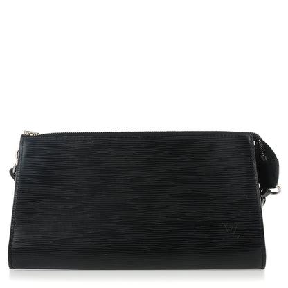 Louis Vuitton Epi Pochette Accessories 24 Black 1 of 7
