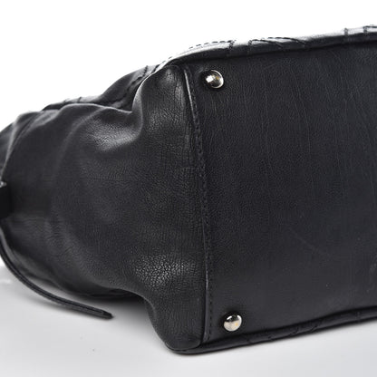 Chanel Calfskin Large Diamond Stitch Tote Black 10 of 16