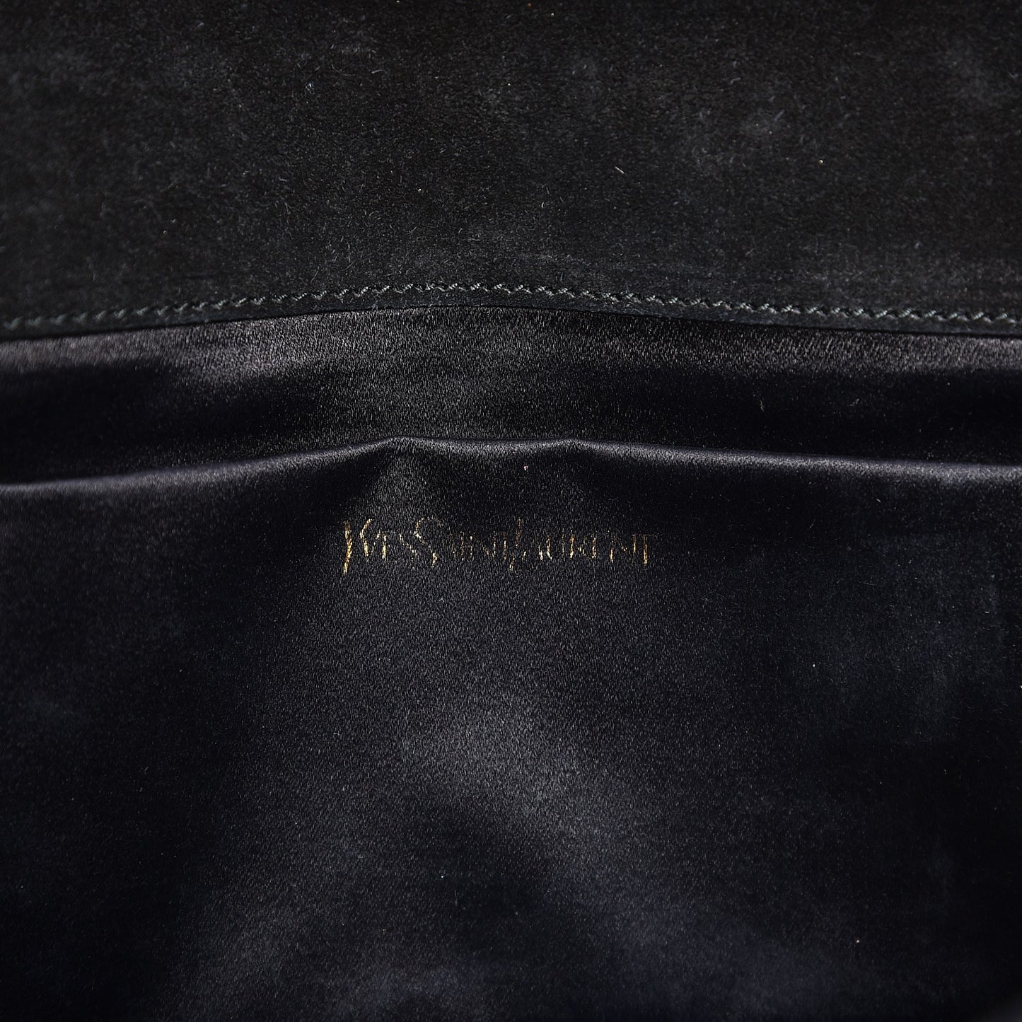 Metallic Pony Hair Calfskin Embossed Large Belle De Jour Clutch Bronze