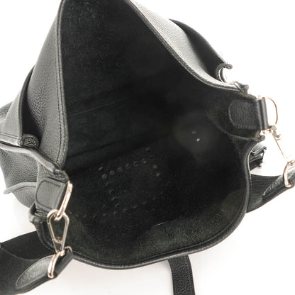 Hermes Taurillon Clemence Evelyne III GM Black 4 of 7