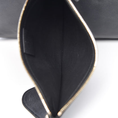 Gucci Calfskin Large Horsebit Tote Black 18 of 34