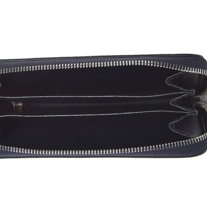 Gucci GG Supreme Monogram Zip Around Card Case Blue 5 of 8