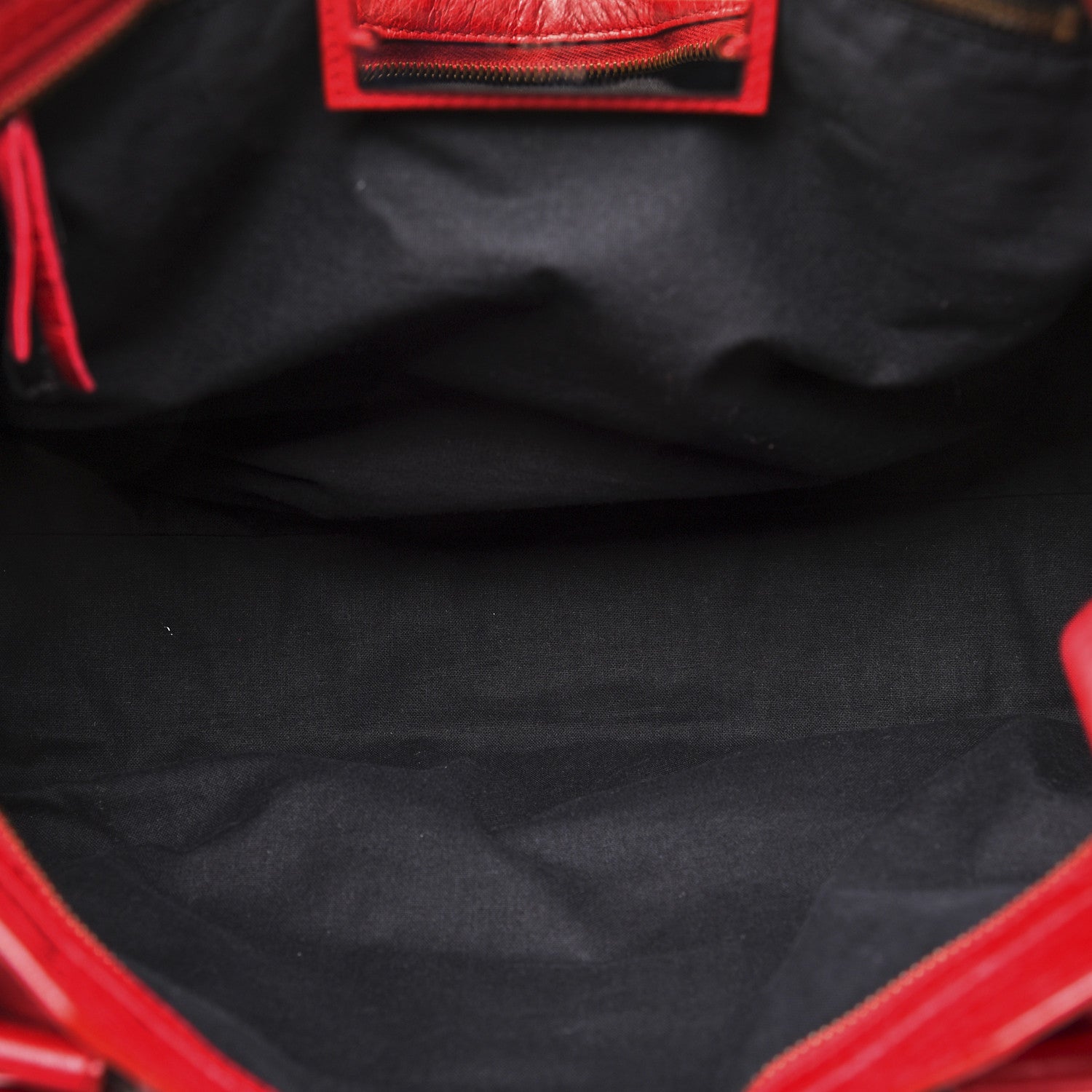 Balenciaga Agneau Classic Hardware City Rubisse 9 of 18