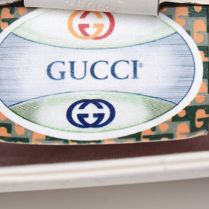 Gucci Vitello Palmellato Lux Crystal Medium Rajah Shoulder Bag Mystic White Multicolor 10 of 14