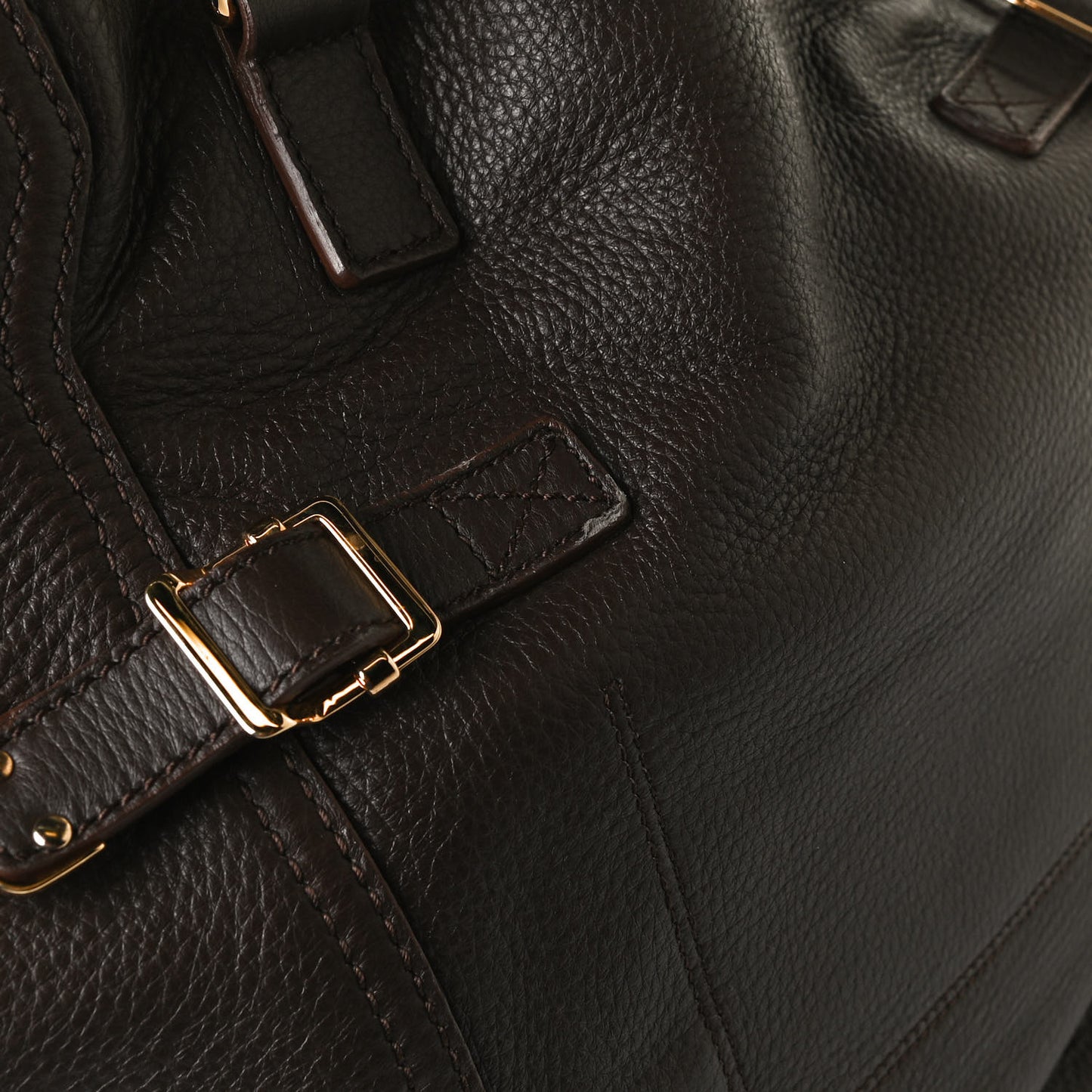 Calfskin XL Downtown Tote Brown