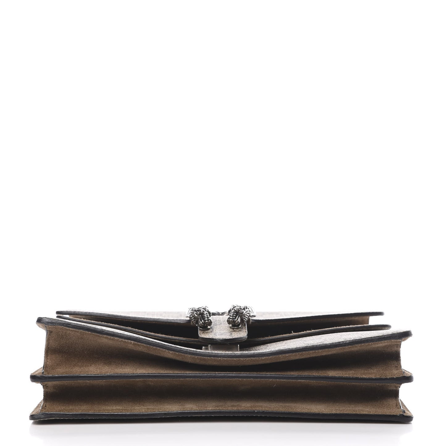 GG Supreme Monogram Medium Dionysus Shoulder Bag Taupe