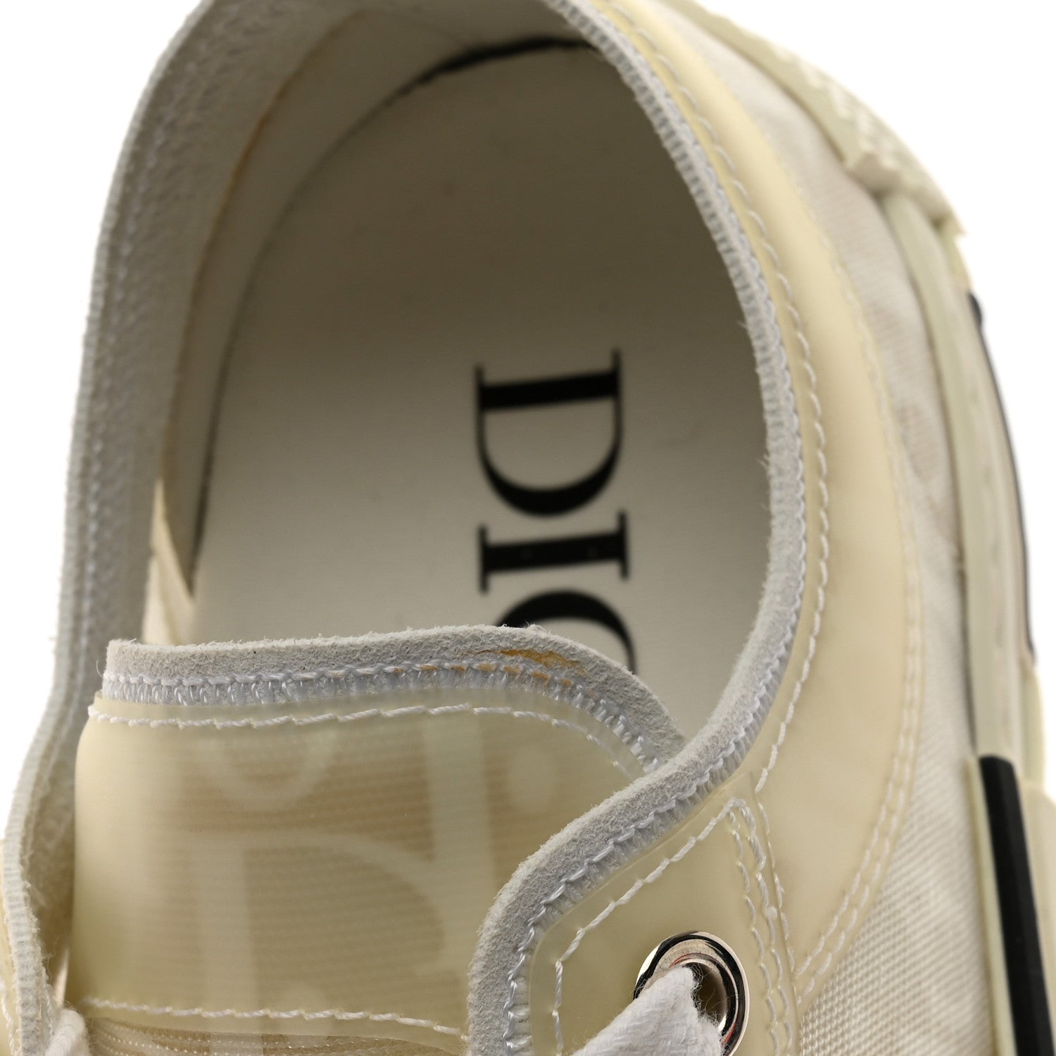 Christian Dior Technical Canvas Oblique Oblique Mens B23 Low Top Sneakers 35 8 of 8