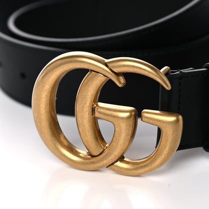 Gucci Calfskin Double G 40mm Belt 95 38 Black 4 of 9
