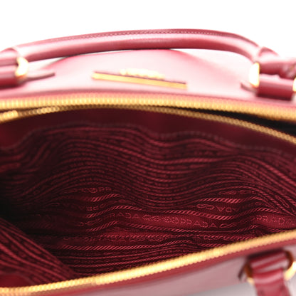 Prada Saffiano Lux Medium Tote Cerise 7 of 13