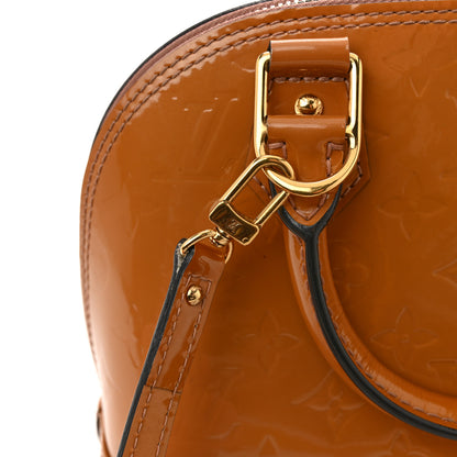 Louis Vuitton Vernis Alma BB Rose Velours 13 of 14