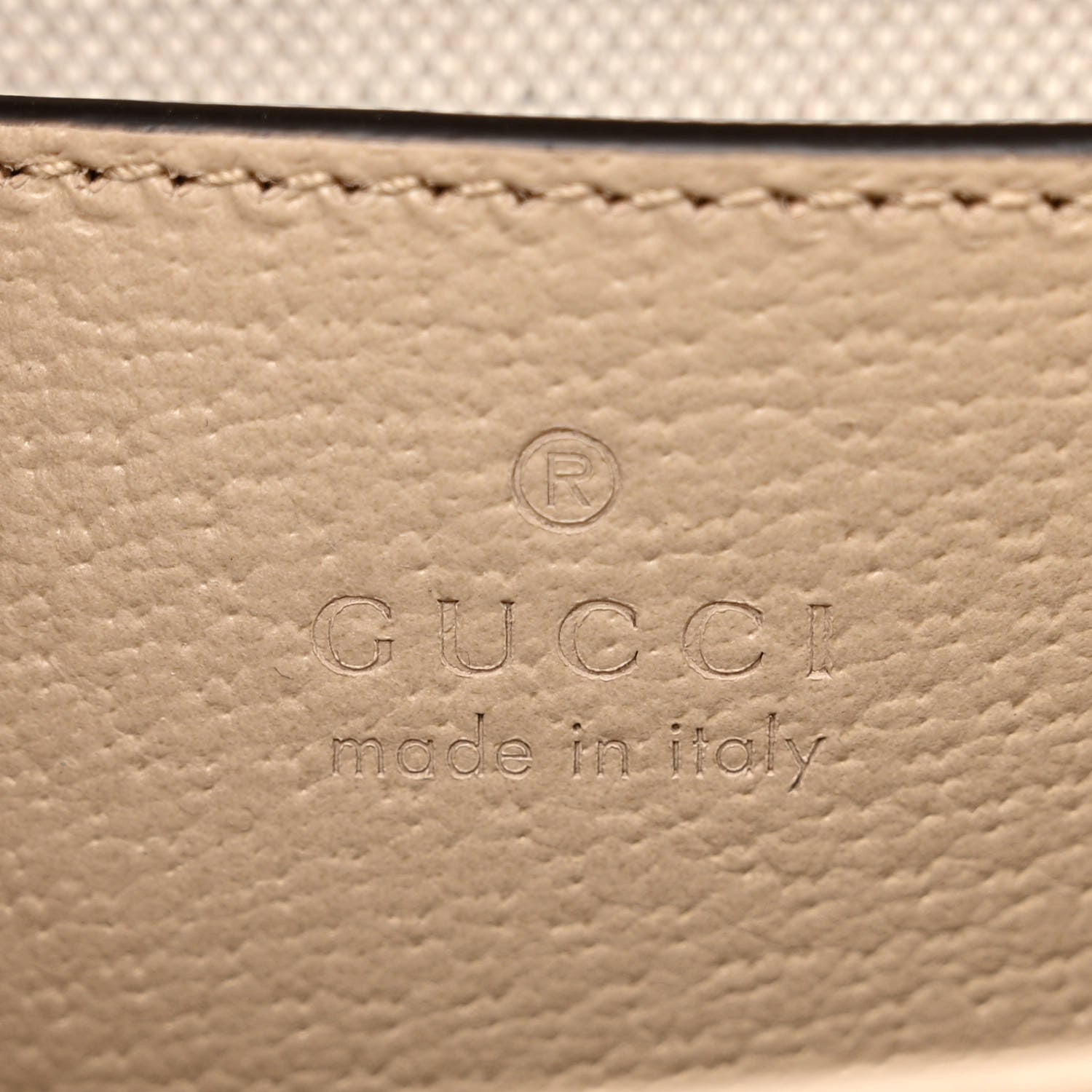 Gucci GG Supreme Monogram Textured Dollar Calfskin Web Small Ophidia Chain Shoulder Bag Beige Mystic White Oatmeal 6 of 11