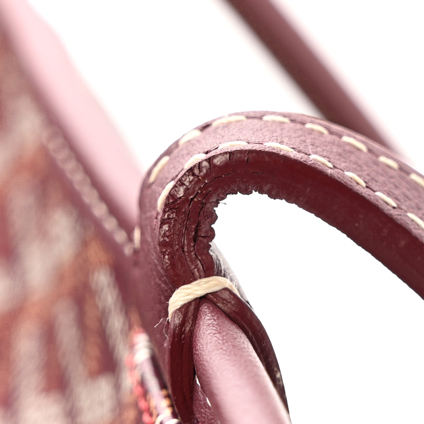 Goyardine Artois PM Burgundy