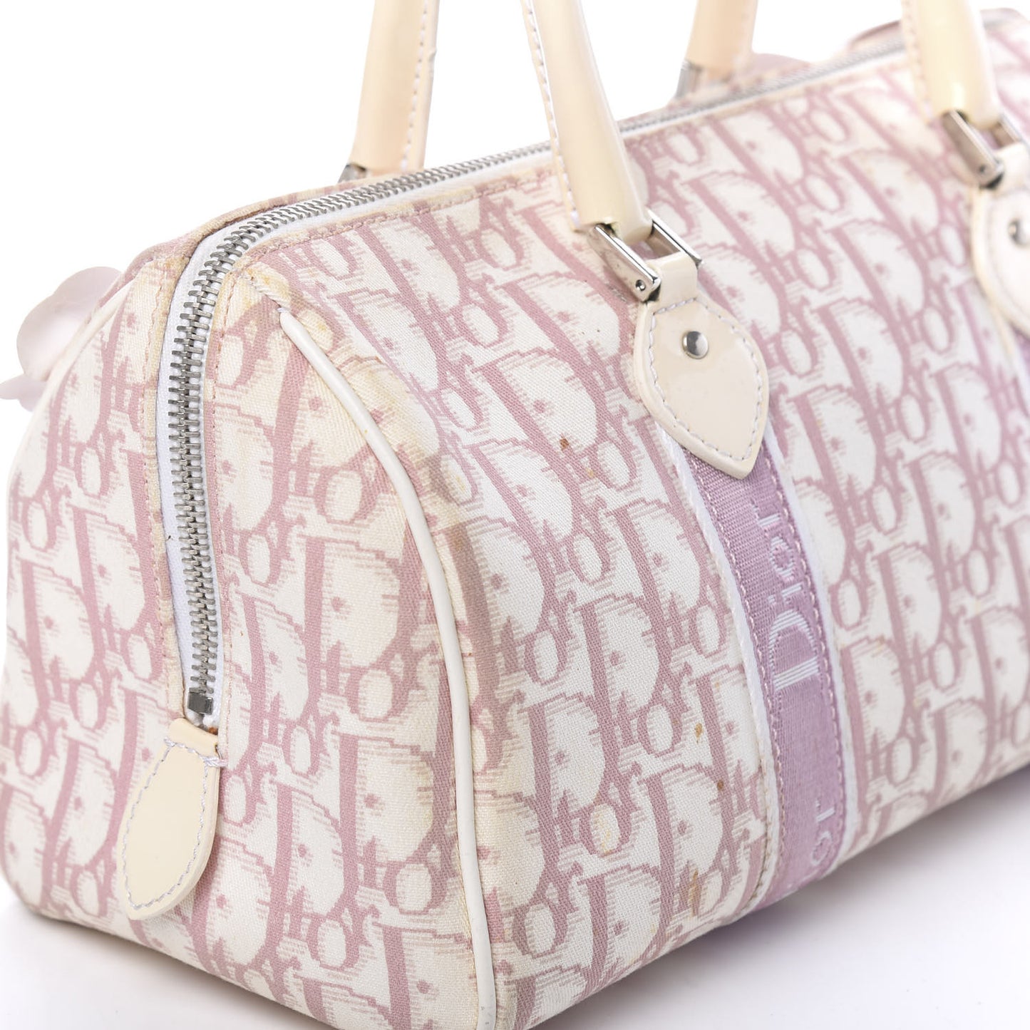 Monogram Girly Boston Pink