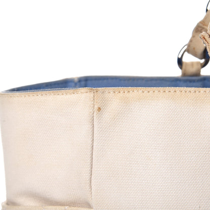 Chanel Canvas Quilted N°5 Shopping Tote Beige 16 of 24