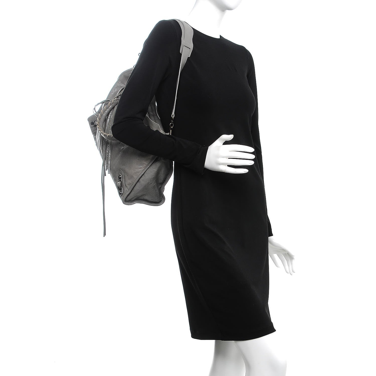 Balenciaga Agneau Classic Hardware City Gris Pyrite 2 of 13