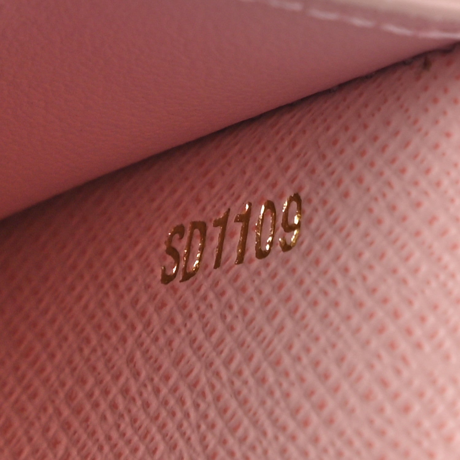 Louis Vuitton Damier Azur Victorine Wallet Rose Ballerine 12 of 19
