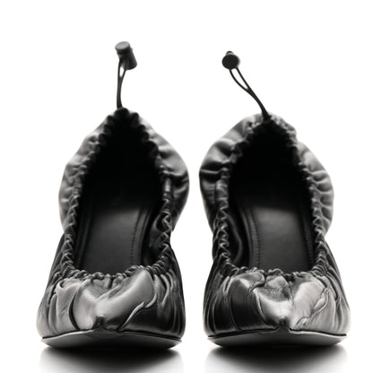 Balenciaga Smooth Nappa Scrunch Knife 80mm Pumps 36 Black 2 of 8