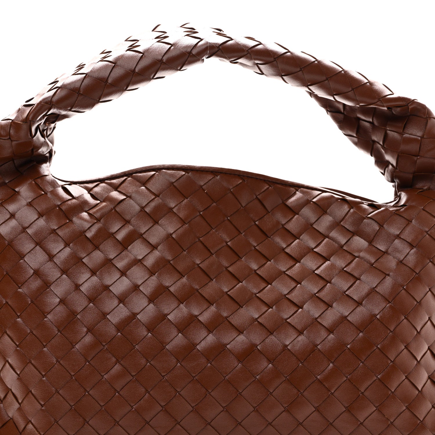 Bottega Veneta Calfskin Intrecciato Small Hop Sapele 7 of 9
