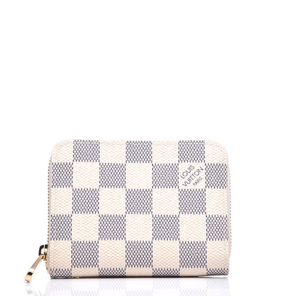 Louis Vuitton Damier Azur Zippy Coin Purse 1 of 8