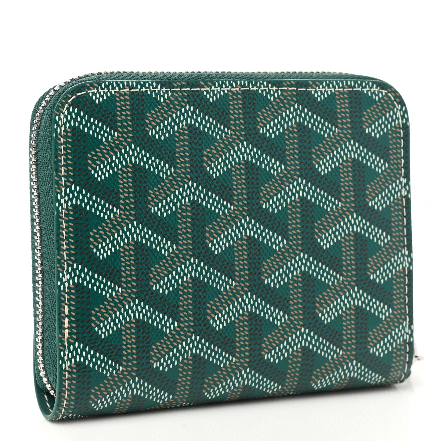 Goyardine Matignon PM Wallet Green