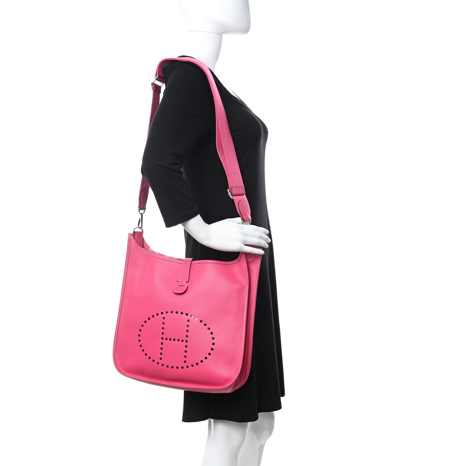 Hermes Epsom Evelyne III GM Rose Tyrien 2 of 10