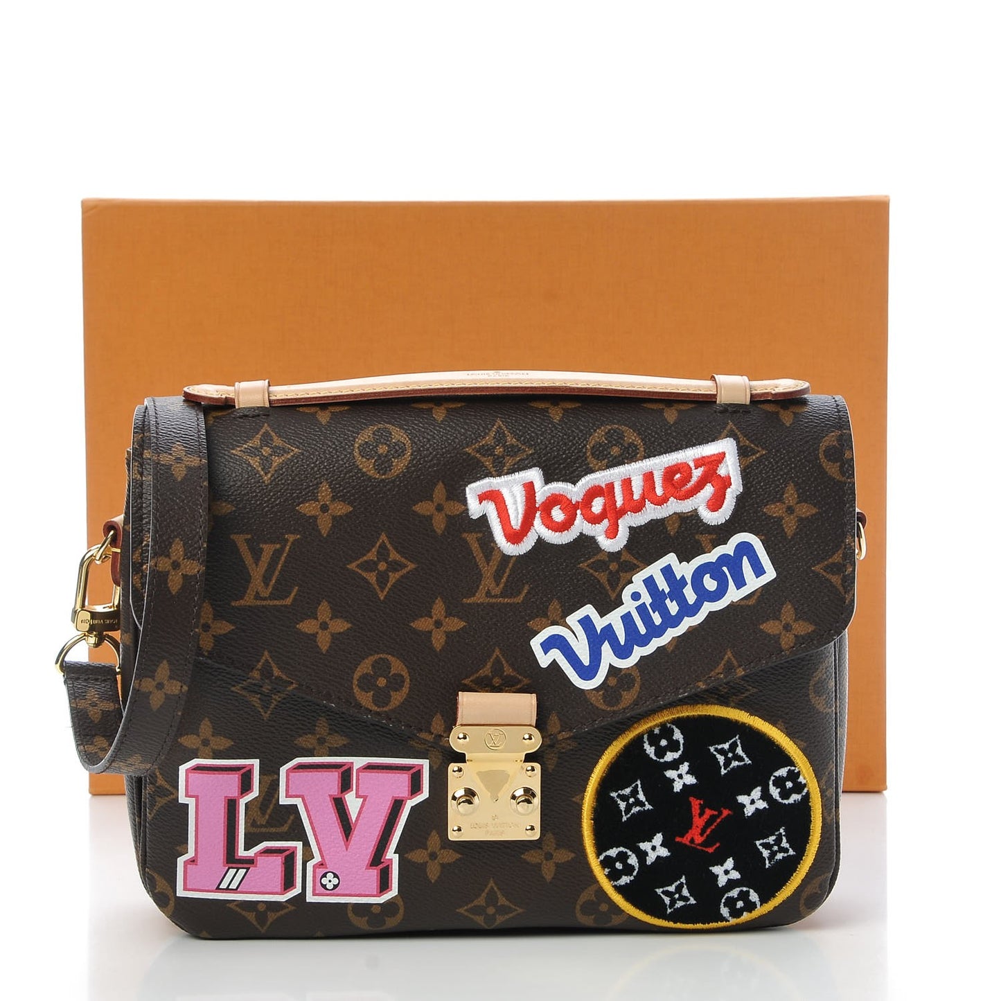 Monogram Patches Pochette Metis