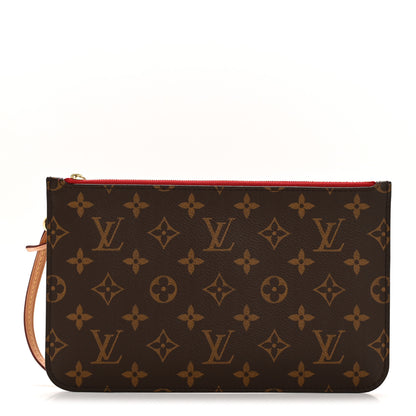 Louis Vuitton Monogram Neverfull MM GM Pochette Cherry 1 of 7