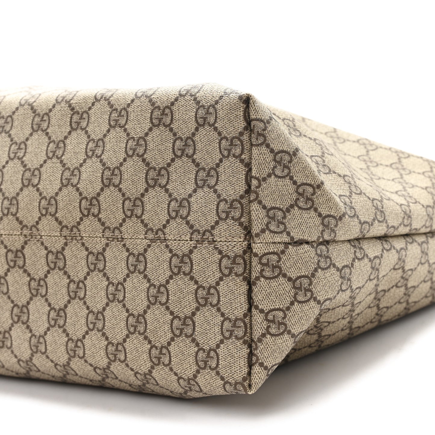 GG Plus Monogram Travel Bag Dark Brown