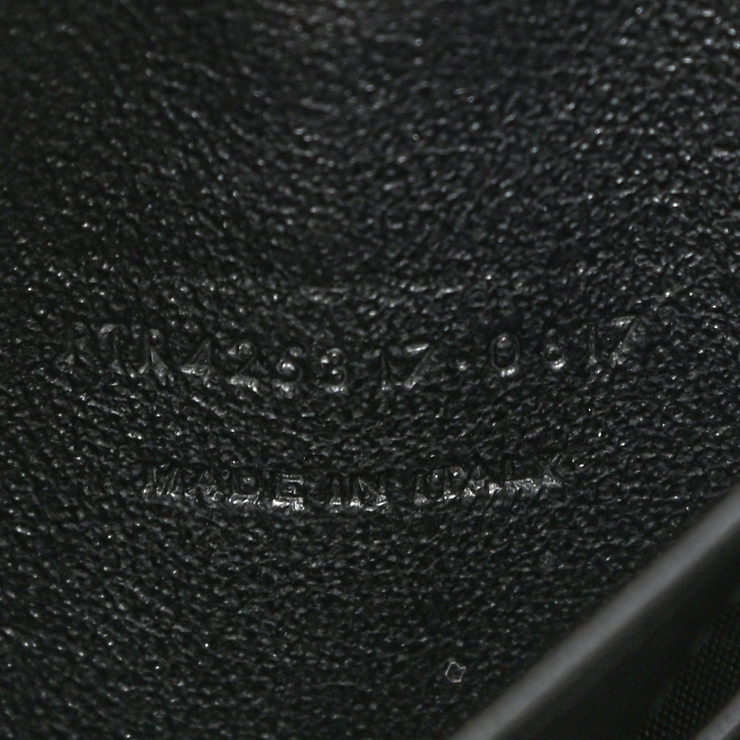 Nappa Monogram Blogger Bag Black