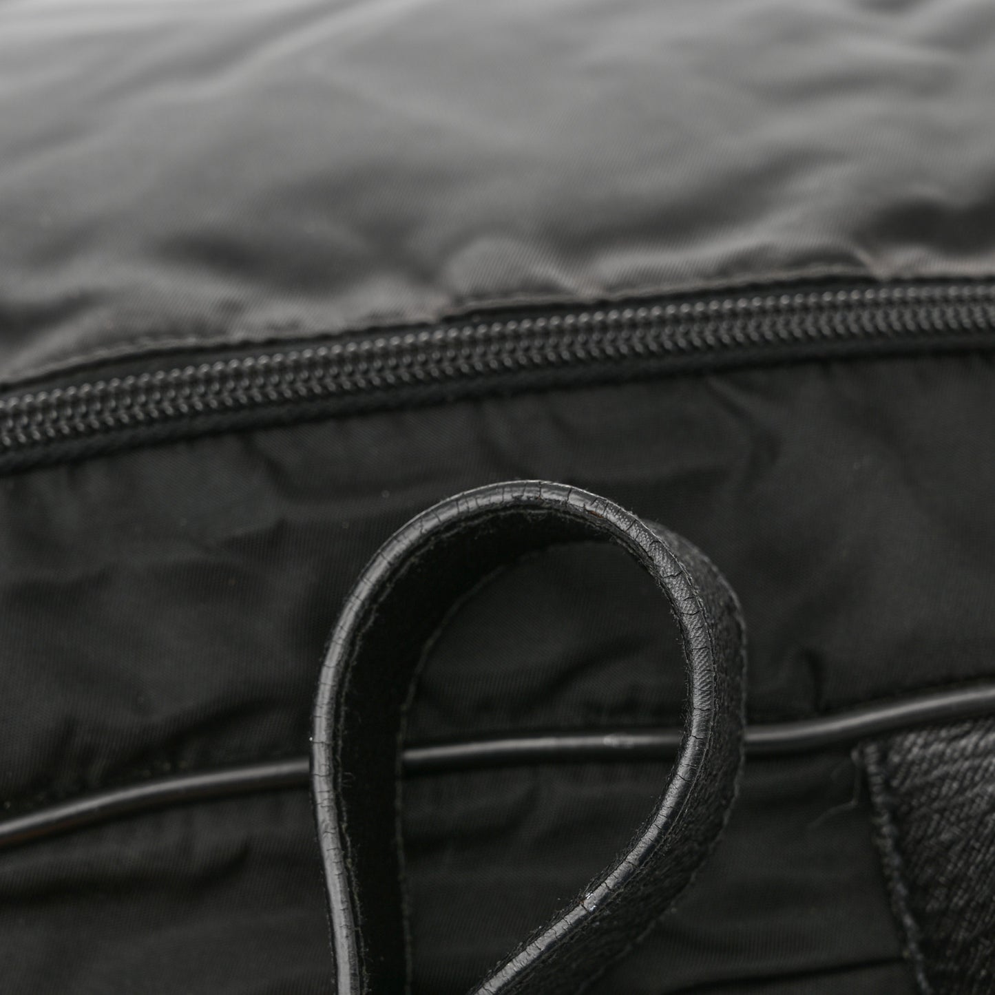 Tessuto Nylon Travel Briefcase Black