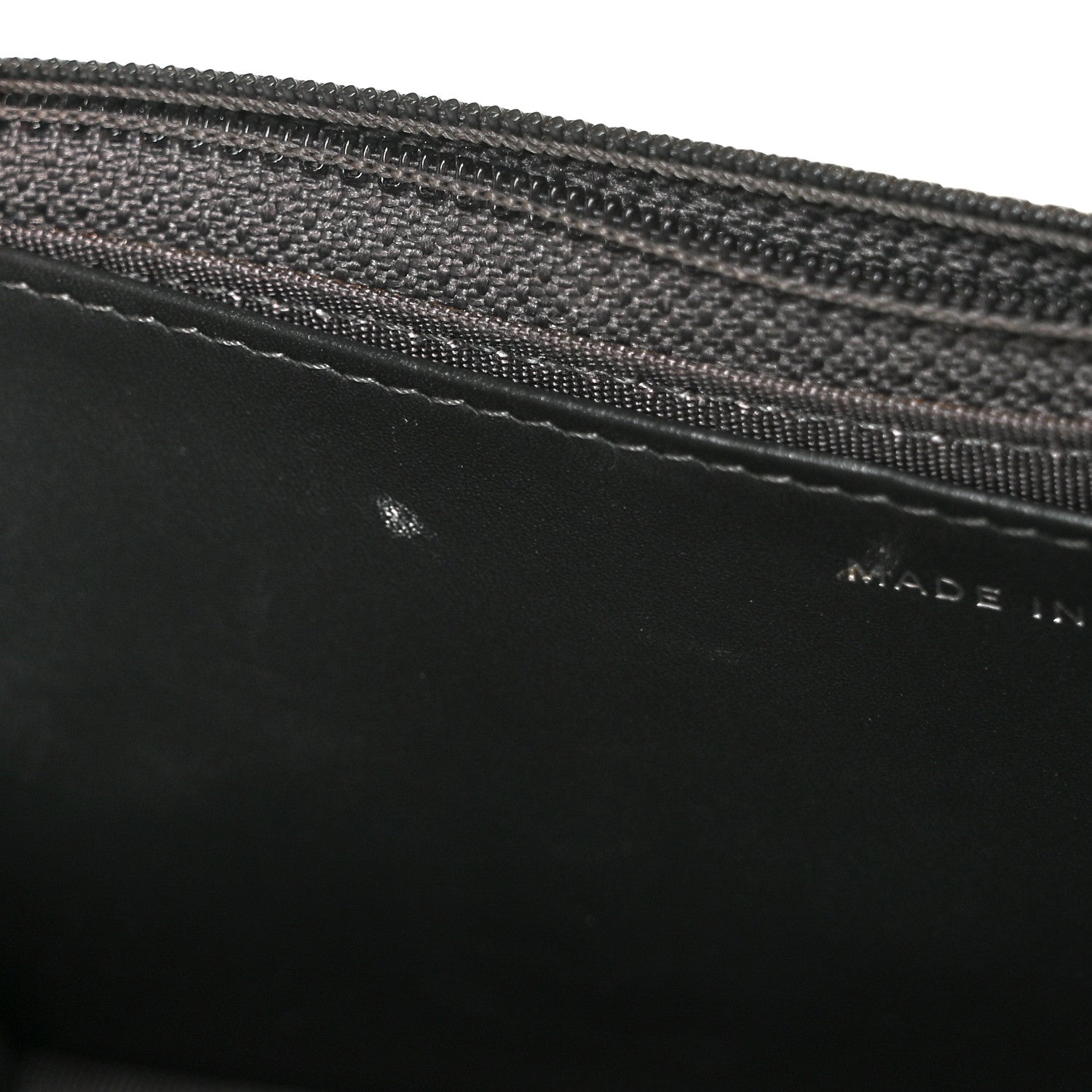 Chanel Patent Quilted Wallet On Chain WOC Dark Grey 12 of 13