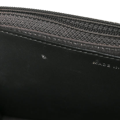 Chanel Patent Quilted Wallet On Chain WOC Dark Grey 12 of 13