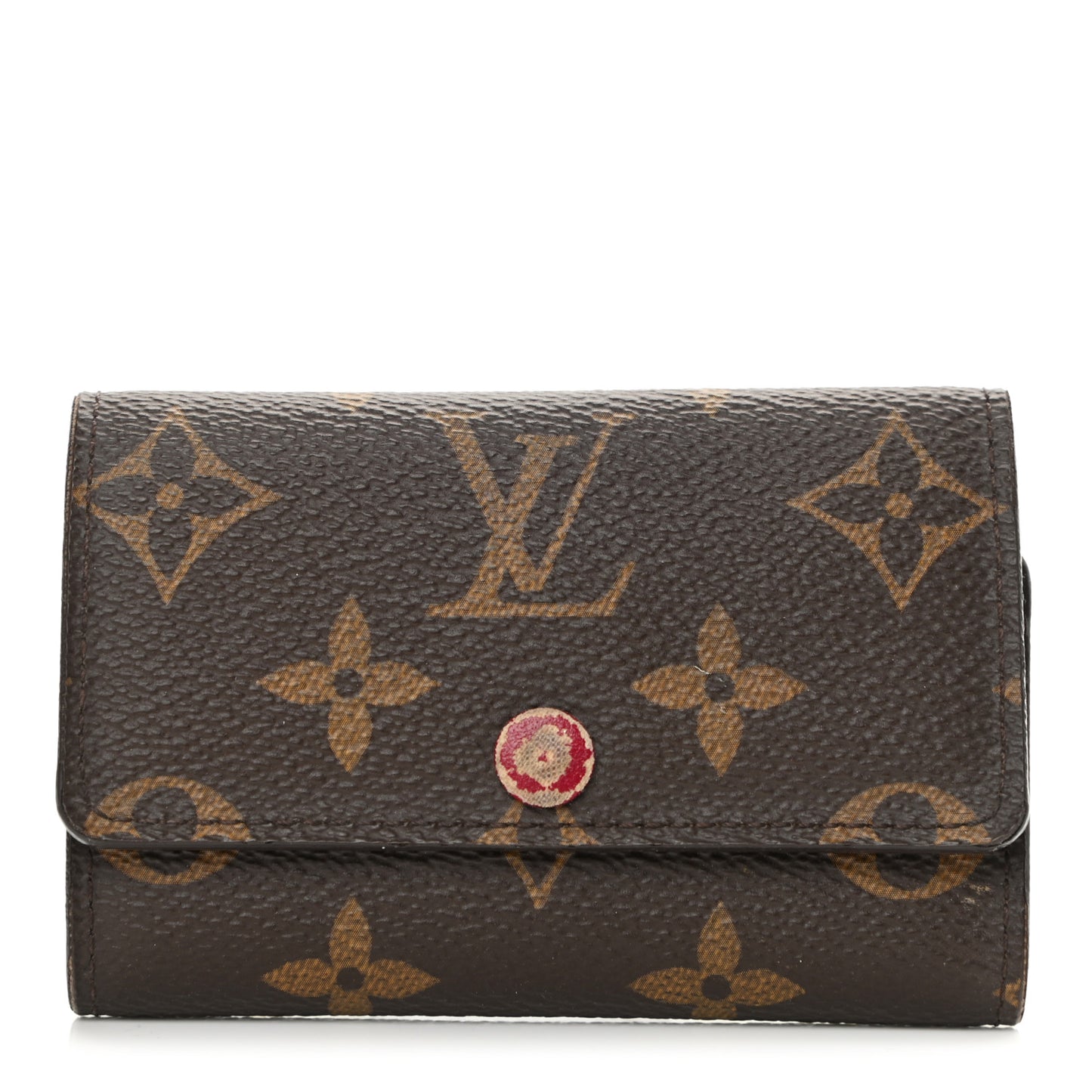 Monogram 6 Key Multicles Holder Fuchsia