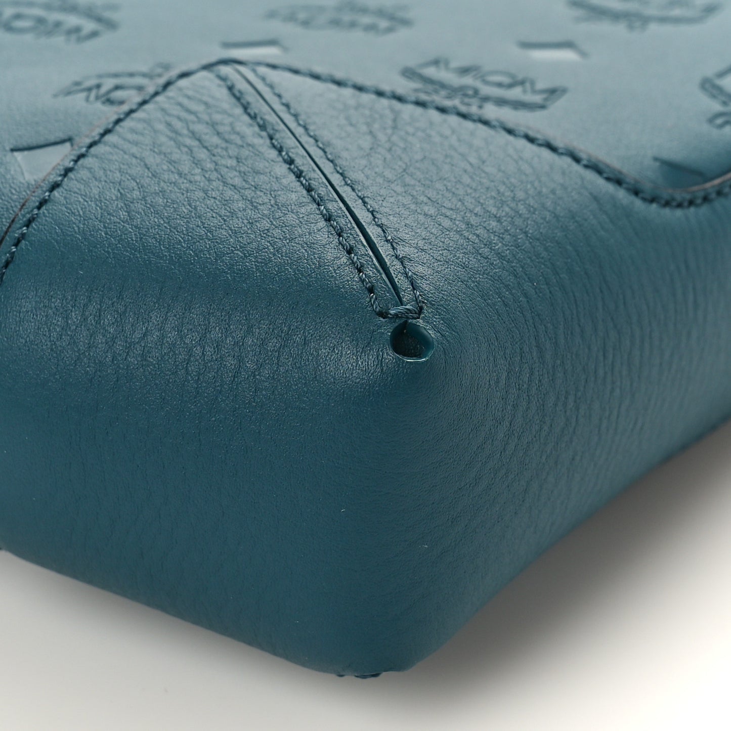 Calfskin Ottomar Monogram Medium Klara Shoulder Bag Blue