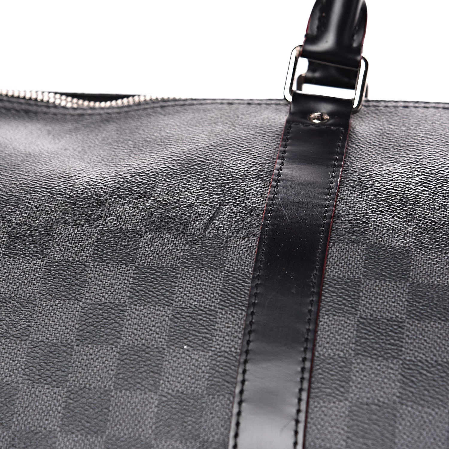 Louis Vuitton Damier Graphite Keepall Bandouliere 55 18 of 22