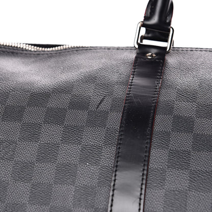 Louis Vuitton Damier Graphite Keepall Bandouliere 55 18 of 22