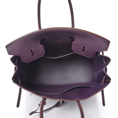 Hermes Togo Birkin 35 Raisin 7 of 37