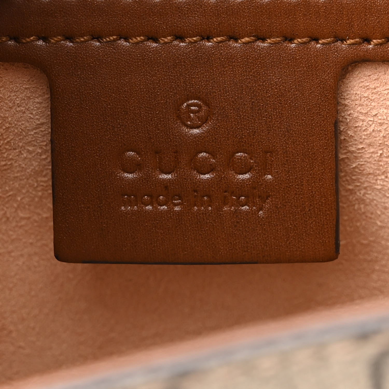 Gucci Soft GG Supreme Monogram Small Crossbody Tote Beige Cuir 5 of 11