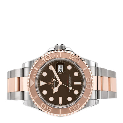 Rolex Stainless Steel 18K Everose Gold 40mm Yacht-Master Watch Chocolate 126621 2 of 5