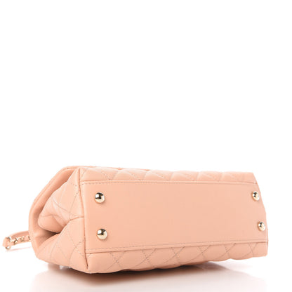 Chanel Caviar Quilted Mini Coco Handle Flap Light Pink 4 of 10