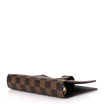 Louis Vuitton Damier Ebene Medium Ring Agenda Cover 4 of 14