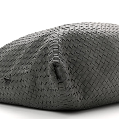 Bottega Veneta Nappa Intrecciato Maxi Convertible Tote Grey 10 of 11