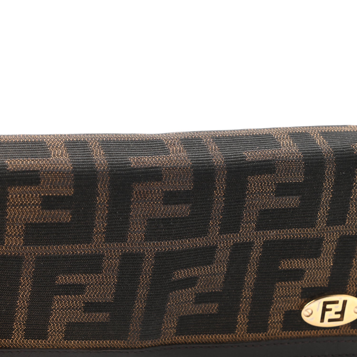 Fendi Zucca Continental Wallet Tobacco Moro 14 of 15