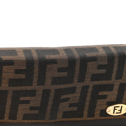 Fendi Zucca Continental Wallet Tobacco Moro 14 of 15